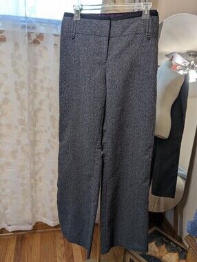 Stooshy Juniors Size 17 Wide Leg Trouser Dress Pants In Charcoal Grey